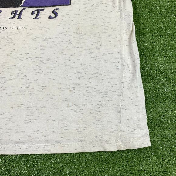 Yukon Nights Graphic Tee - Cream and Purple - Picture 10 of 10